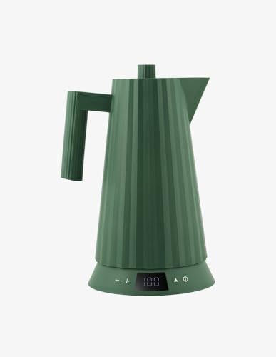Alessi Plisse bollitore verde con regolamento temperatura