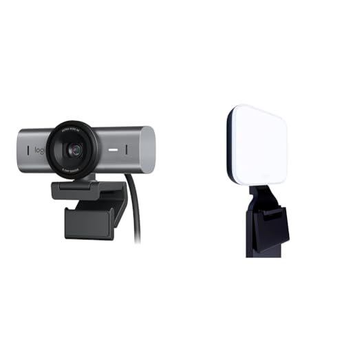 Webcam 4K Logitech MX Brio pour des réunions à la maison