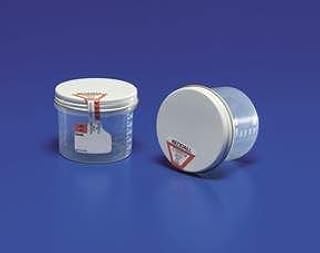 Covidien 2300SA Precision Specimen Container, Positive Seal Indicator, 4 oz. Capacity, 2-3/4