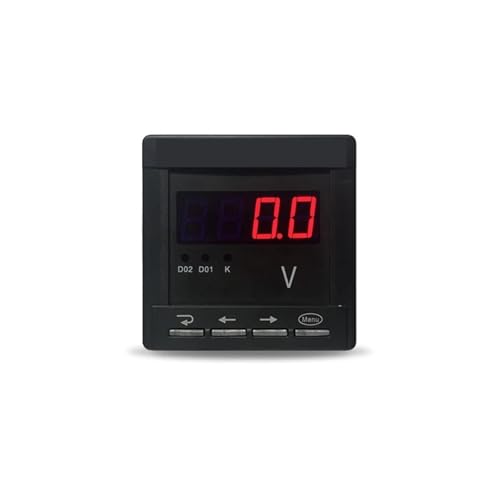 Voltímetro digital inteligente 48x96mm con salida de alarma y bucle analógico 4-20mA