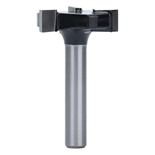 Router Bit, 3 Edges T Shape Multifunctional Engraving Milling Cutter 1/4inch Shank T Slot Cutter Router Bit with Storage Box for CNC Routers Slotting Hemming