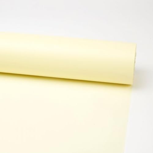 Image of Oasis Gift Wrapping Frosted Cellophane Roll For Multipurpose Hamper Packaging & Flower Bouquet Wrapping 80cmx25mtr 1 Roll (Cream)