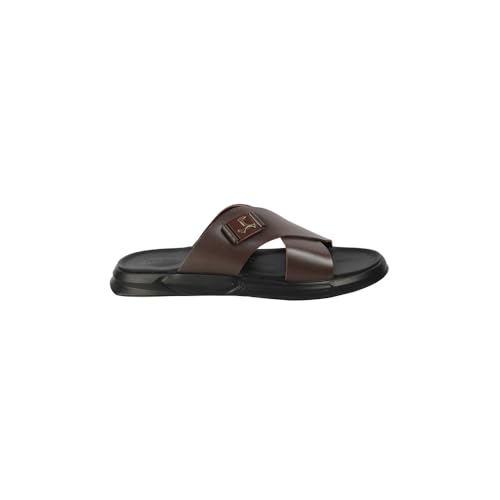 Image of Mochi Men Contemporary Leather Comfortable Slippers