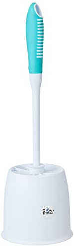 Amazon Brand - Presto! Plastic Toilet Brush with Round Holder (B08VP55MDB) Amazon Price History, Amazon Price Tracker