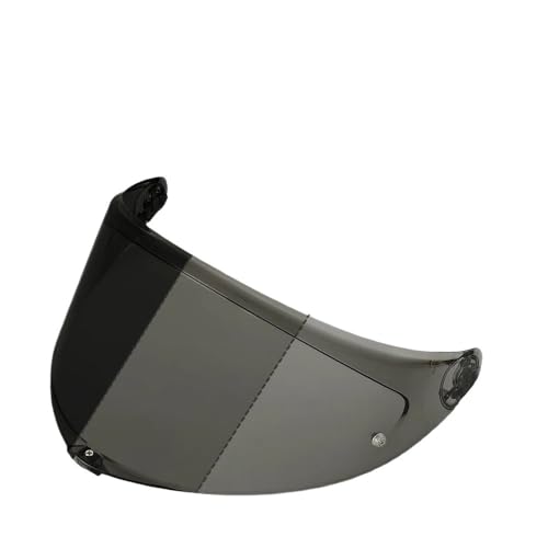 K6S ヘルメット フェイスシールド バイザー ウィンドシールド AGV K6用 高靭性 高強度 サンシールド レンズ シールド グラス(Photochromic Black)