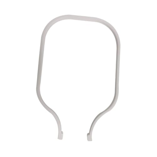 Ronyme Pickleball Paddle Edge Strip práctico Accesorio de Raqueta de Pickleball Que se Ajusta Perfectamente a la protección del Borde de la Curva, Blanco