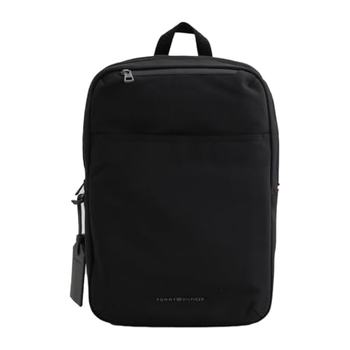 【公式】TOMMY HILFIGER(トミーヒルフィガー) ナイロンバックパック AM13068 FREE ブラックBDS