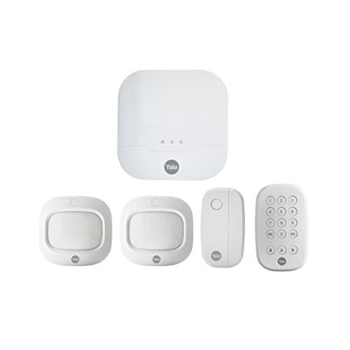 Yale IA 305 Sync Home Security System, White – 5 Piece Kit