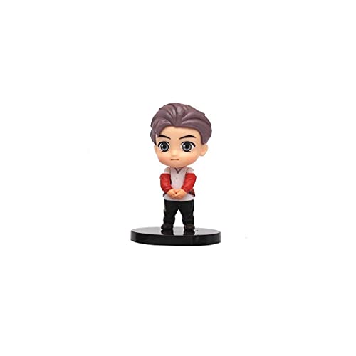 Image of BTS Tiny Tan - Set of 7 Kpop BTS Tiny Tans Action Figure Set Or Cake Topper Decoration Merchandise Showpiece for BTS Army to Keep in Office Desk Table Gift Kpop Lovers Toys D5 Multicolor