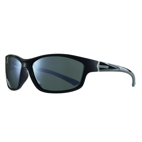 Image of BNUS Polarized Corning Glass Lens Sunglasses for Men Fishing & Driving | Durable scratch-resistant lenses, matte no-paint frame, wrap-around, great for running, cycling & all-day wear