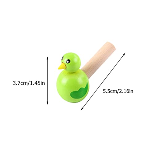 POPETPOP 12 Stks Houten Vogel Fluitjes Schattig Dier Fluitje Beltoys Muziekinstrument Voor Kinderen Verjaardagscadeau… - Image 7