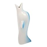 Vase en forme de dauphin en céramique pour la décoration de la maison - vase floral en céramique créatif vase à fleurs en céramique bouteille de fleur de dauphin récipient de fleur en céramique fournitures pour la maison la forme de dauphin fait de notre vase un vase à la mode, fabriqué en céramique.