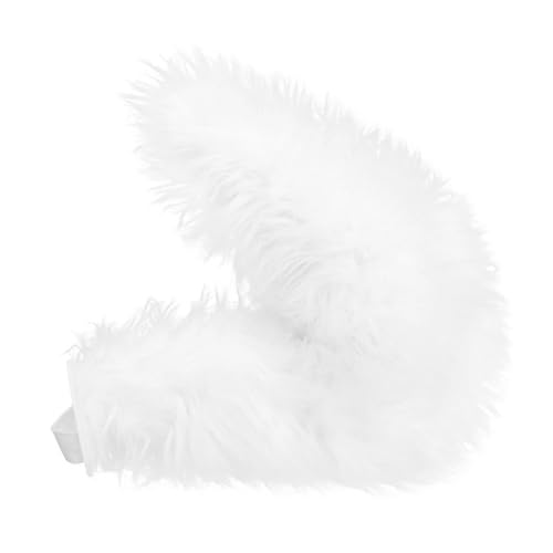 Queue et oreilles de renard en fourrure synthétique pour cosplay de chat