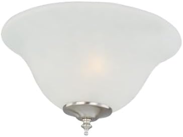 Maxim Basic-Max-Three Light Ceiling Fan Light Kit with Wattage Limiter in style-13 Inches Wide-Satin Nickel Finish