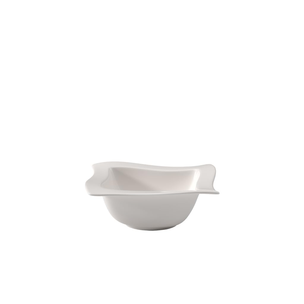 Villeroy & Boch10 2525 1909 NewWave New Wave Bowl, Premium Porcelain, White