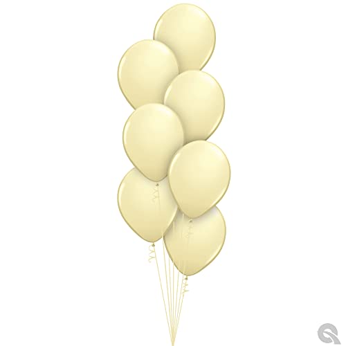 Image of Qualatex 11 inch Ivory Silk Balloons (100ct) by Pioneer Balloon Company