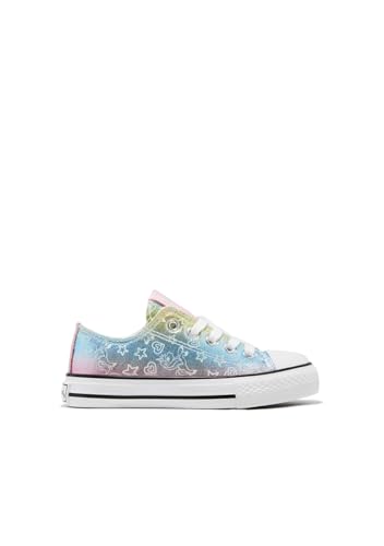 Conguitos - Zapatillas Casual para niños cómodas (Multicolor/Talla 30)