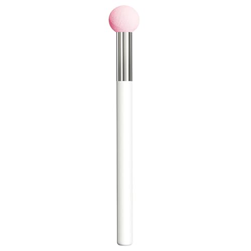 Brocha de esponja de maquillaje de – Aplicador de cabeza de hongo, diseño de mezcla de madera, material flexible, herramienta de esponja para sombra de ojos, para cara, nariz, párpados