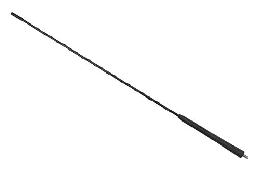 Replacement Antenna fits Jeep Wrangler JK - JL - Gladiator (2007-2024) 23 Inch Rubber Antenna - USA Threading - Internal Copper Coil