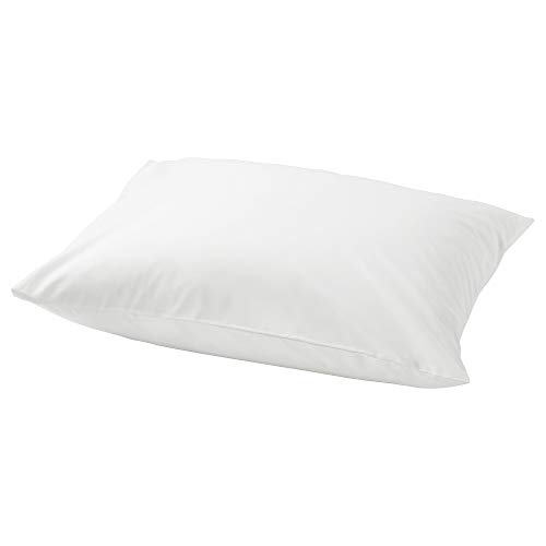 Taie d'oreiller 50x60 cm Blanc ProTuning ULLVIDE linge de lit coton rectangulaire