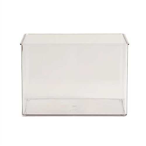 Bocal poisson transparent en acrylique premium avec support de table design - 2