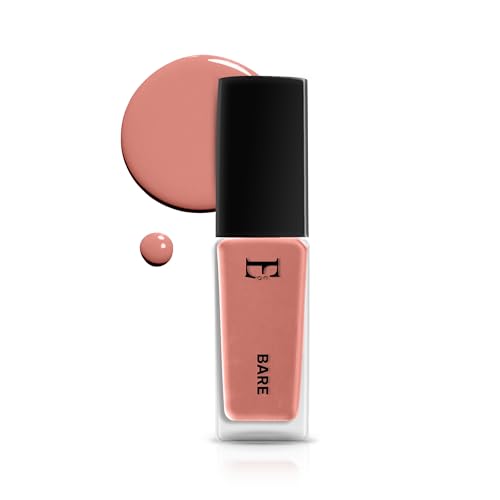 Image of BARE Vegan Nail Polish Nude Brown Color | Long Lasting Chip Resistant Formula | Quick Dry Glossy Finish | Non Toxic & Cruelty Free Nail Paint for Women | 10 ml