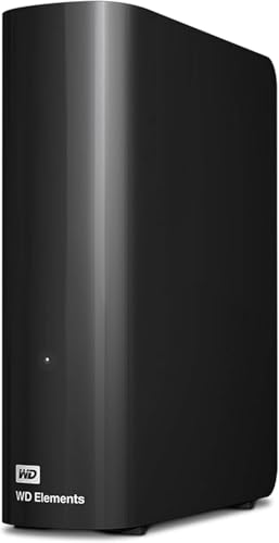 Image of Western Digital WD 26TB Elements Desktop External Hard Drive, USB 3.0 External Hard Drive for Plug-and-Play Storage - WDBWLG0260HBK-NESN
