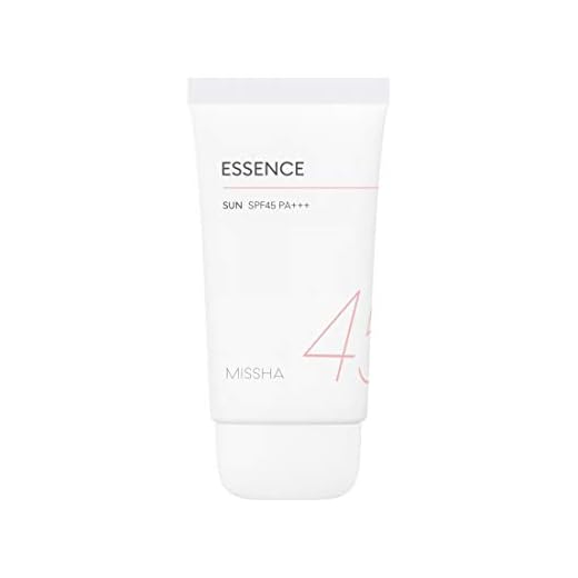 MISSHA All around Safe Block Essence Sun SPF45 PA+++ 50 ml - Feuchtigkeitsspendender Sonnenschutz, Lichtstruktur, Residue-Free, für alle Hauttypen.