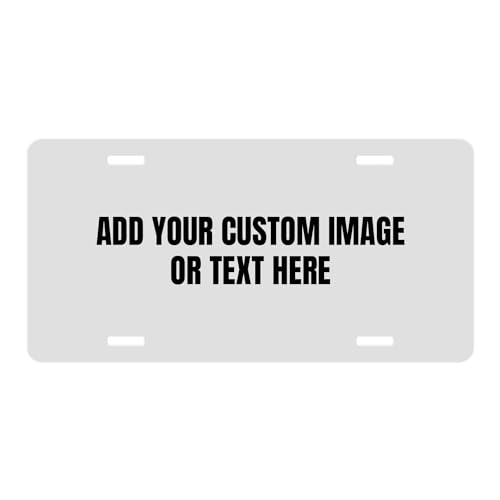 Custom License Plate for Front of Car 6x12 Personalized License ...