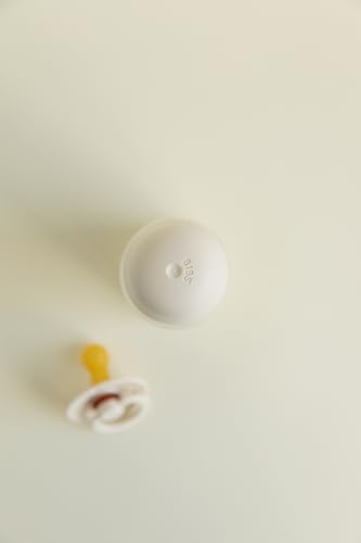 BIBS Flaschendeckel-Set - BPA-frei. spülmaschinenfest. einschließlich Deckel. Milchverschluss und Schraubverschluss - kompatibel mit BIBS-Flaschen (separat erhältlich) - Dusky Lilac