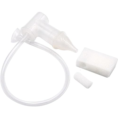 Image of TensCare Nasal Aspirator for Babies - Clears Blocked Nose | Removes snot gently. Comes with reusable, cleanable filters. Safe, easy-to-use baby care essential.