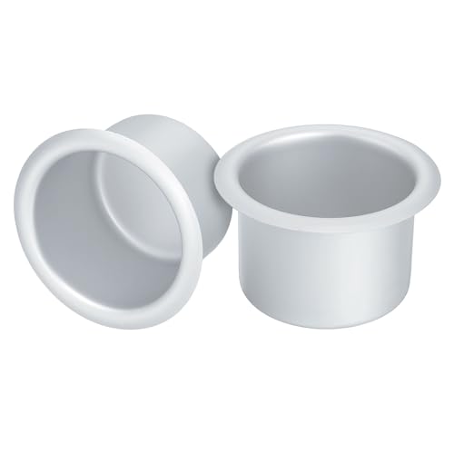 Portavasos Insertable de Aluminio 2 Piezas 4 x 2.48 pulg miniatura 1