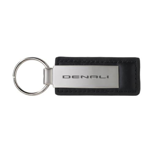 Image of SR1 Performance Leather /Metal Split Ring Keychain - Officially Licensed GM Key Chains for Cars /Trucks
