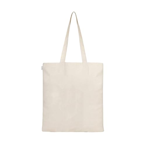 Image of Eco Right Canvas Tote Bags for Women, College Bag for Girls, 100% Organic Cotton Tote Bag for Shopping, Travel & beach