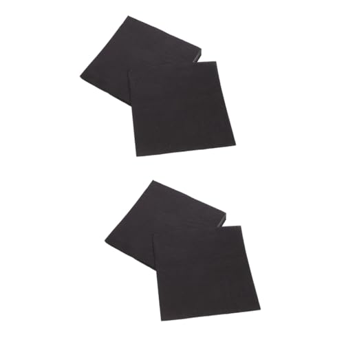 Amosfun 2 Series Servilletas Negras De Dobles Para Fiestas Especiales 20 Hojas*2