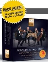 廃盤】gewandhaus quartett /ベートーヴェン【10CD】
