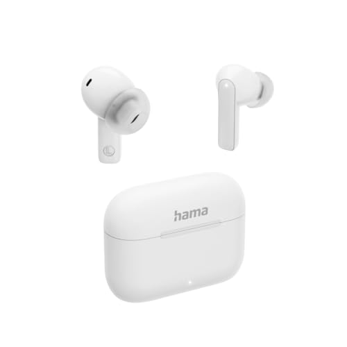 Écouteurs Bluetooth Hama Passion Clear II intra-auriculaires ANC blancs