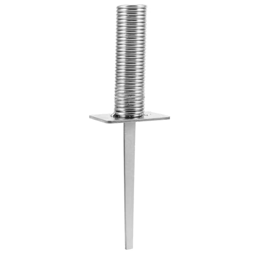 BESPORTBLE Spring Nail Football Pole Fixing Stake Corner Soccer Flag Base Sign Pole Base