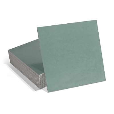 16-Pack Peel and Stick Floor and Wall Tile for Kitchen Bathroom, 9" x 9" Stone Composite Self Adhesive Vinyl Flooring Green Cement Looks Waterproof Backsplash Tile, Covers 9.12 Sq Ft.