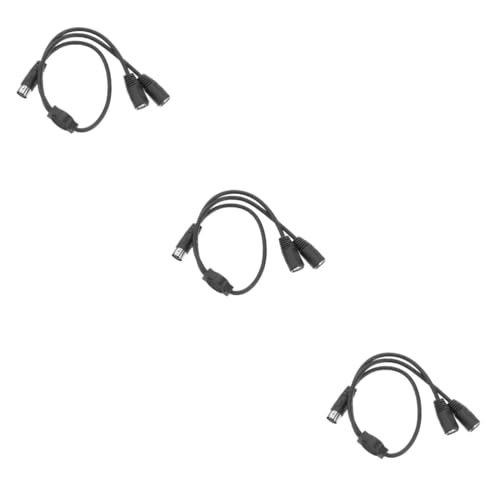 Rallonge audio DIN mâle vers 2 femelles 0,5 m pour instruments de musique