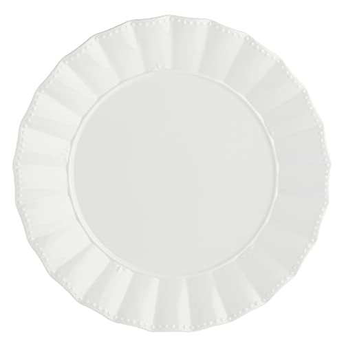 la Porcellana Bianca - Assiettes avec Ducale 34 cm dans Une boîte Cadeau, Blanc