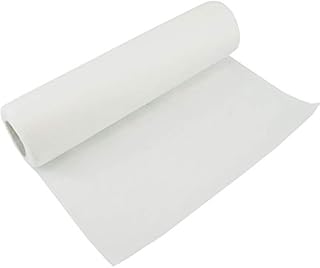 New brofil Wash Away (Rozpuszczalny w wodzie) Stabilizator haftu 10" x10Yd Rolka - Lekka waga 40 gm(1,5 oz) cięta na różne rozmiary do haftowania maszynowego i szycia ręcznego