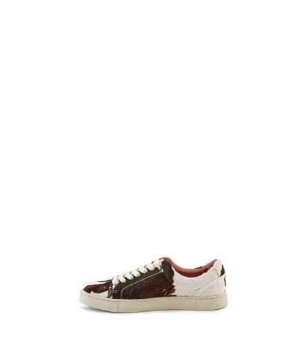 Image of Frye Ivy Low Lace Sneakers for Women - Removable Footbed Shoes - Leather Womens Casual Shoes - Crafted from Soft, Vintage Italian Leather with Removable Molded Footbed