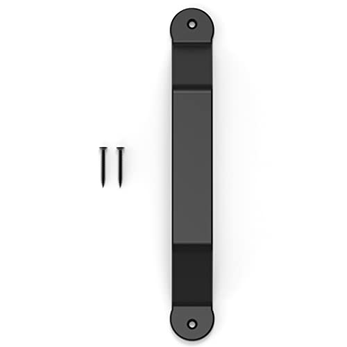 VivaLight Barn Door Handle Pull - 10 inch Large Black Rustic Sliding Fence Gate Handle