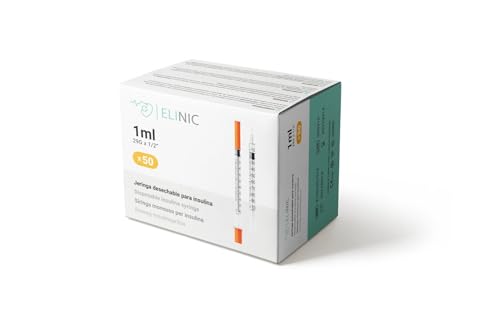 Elinic® Jeringa Estéril para Insulina (1ml) 50 uds. (29G)