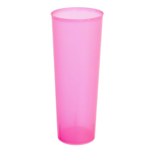 Maxi Products Lot de 60 gobelets en plastique réutilisables Rose 300 cc