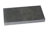 OTOOLWORLD 99.9% Purity Graphite Ingot Block EDM Graphite Plate Milling Surface (200MMx100MMx30MM)