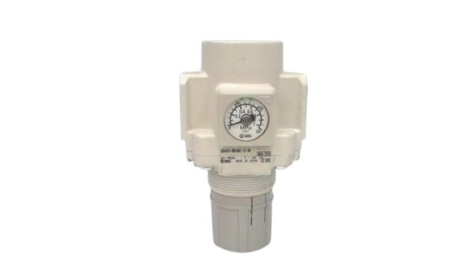 SMC AR40-N04E-Z-B Pneumatic Regulator, Size 40, Without Back Flow, NPT Thread, 1/2 INCH Port, Without MOUNTING Option, Square Embedded Pressure