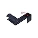 T Tulead Black Bidet Sprayer Holder for Toilet Handheld Bidet Sprayer Hanger Hook Stainless Steel Sprinkler Head Bracket 2PCS