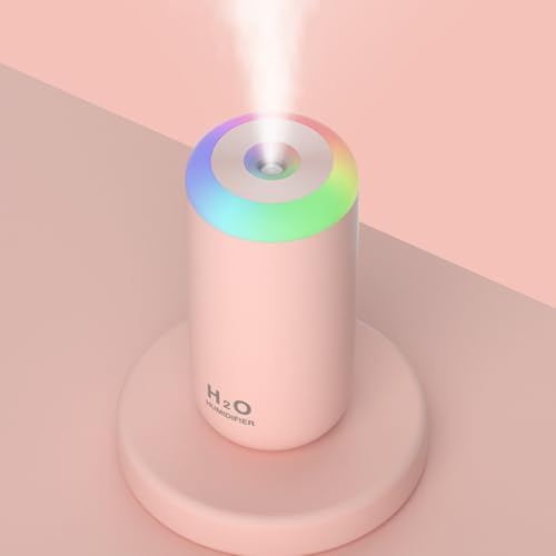 Humidificateur d'air contre l'air sec avec diffuseur USB de bureau - 8